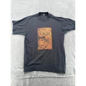 Vintage 90’s Face Of Decline Band T-Shirt Screen Stars
